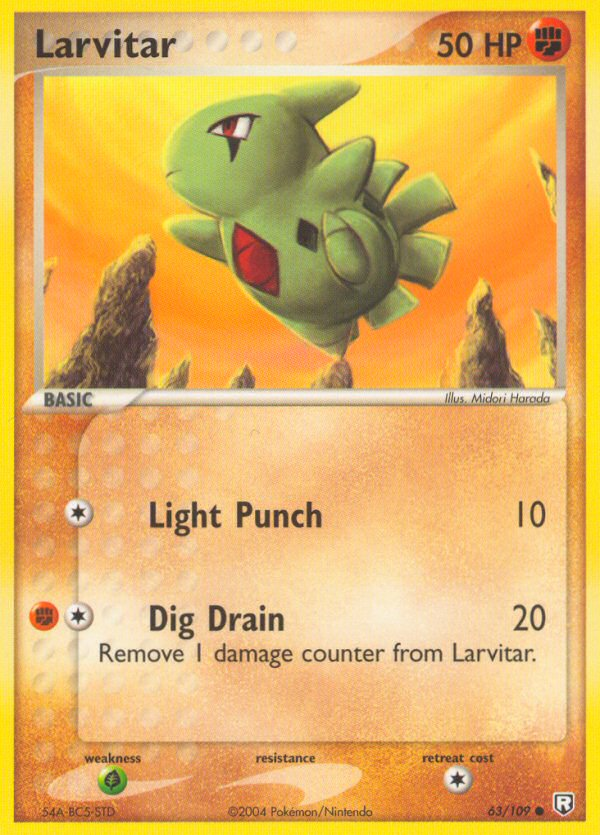 Larvitar (63/109) [EX: Team Rocket Returns] - The Mythic Store | 24h Order Processing