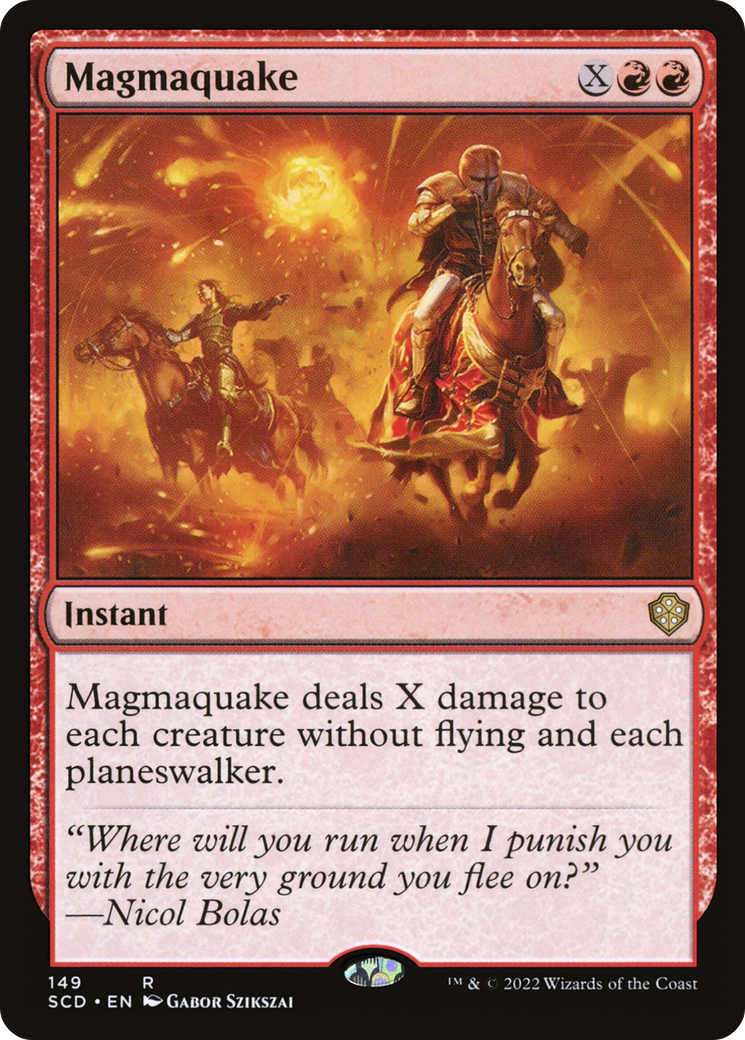 Magmaquake [Starter Commander Decks] - The Mythic Store | 24h Order Processing