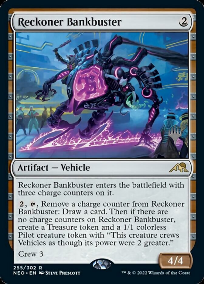 Reckoner Bankbuster (Promo Pack) [Kamigawa: Neon Dynasty Promos] - The Mythic Store | 24h Order Processing