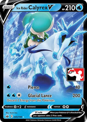 Ice Rider Calyrex V (045/198) [Prize Pack Series One] - The Mythic Store | 24h Order Processing