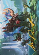 Vodalian Mindsinger Art Card (Gold-Stamped Signature) [Dominaria United Art Series] - The Mythic Store | 24h Order Processing