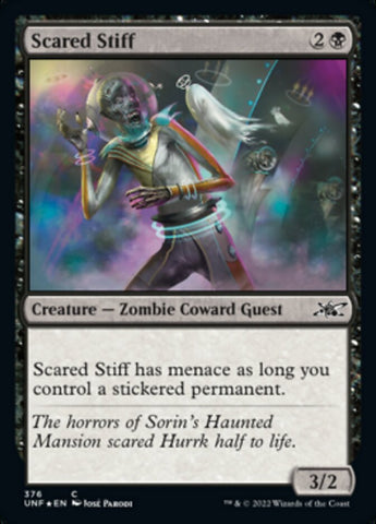 Scared Stiff (Galaxy Foil) [Unfinity] - The Mythic Store | 24h Order Processing