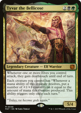 Tyvar the Bellicose [March of the Machine: The Aftermath] - The Mythic Store | 24h Order Processing