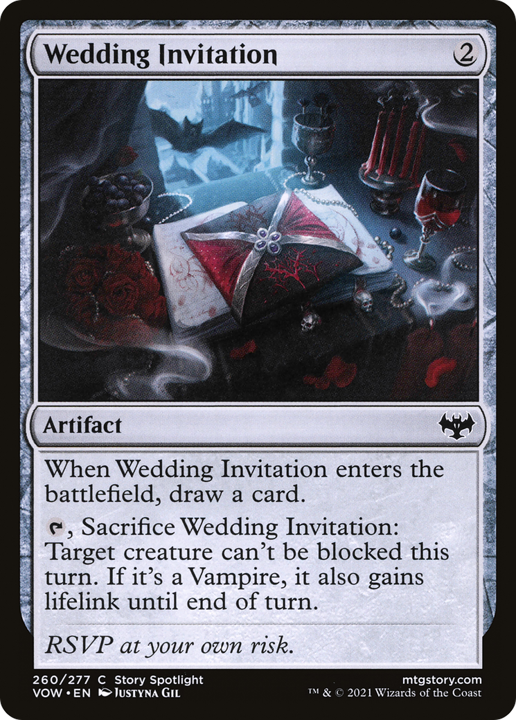 Wedding Invitation [Innistrad: Crimson Vow] - The Mythic Store | 24h Order Processing