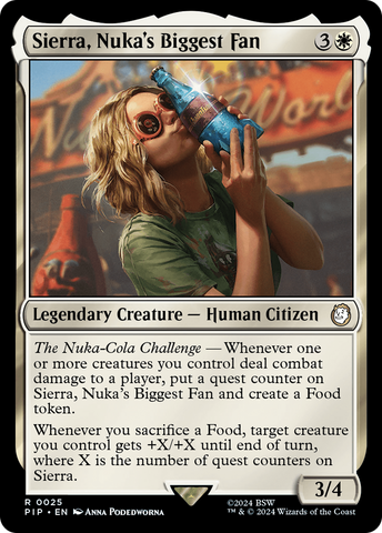 Sierra, Nuka's Biggest Fan [Fallout] - The Mythic Store | 24h Order Processing
