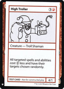 High Troller [Mystery Booster Playtest Cards] - The Mythic Store | 24h Order Processing