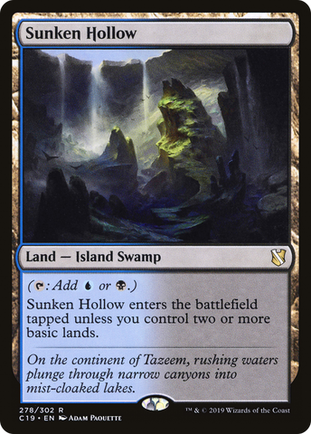 Sunken Hollow [Commander 2019] - The Mythic Store | 24h Order Processing