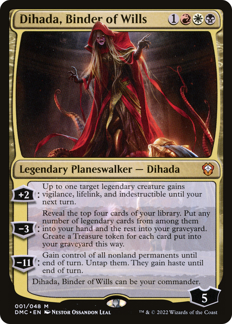 Dihada, Binder of Wills [Dominaria United Commander] - The Mythic Store | 24h Order Processing