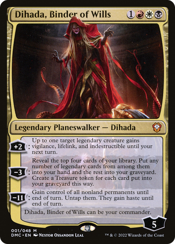 Dihada, Binder of Wills [Dominaria United Commander] - The Mythic Store | 24h Order Processing