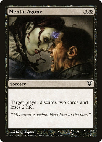 Mental Agony [Avacyn Restored] - The Mythic Store | 24h Order Processing