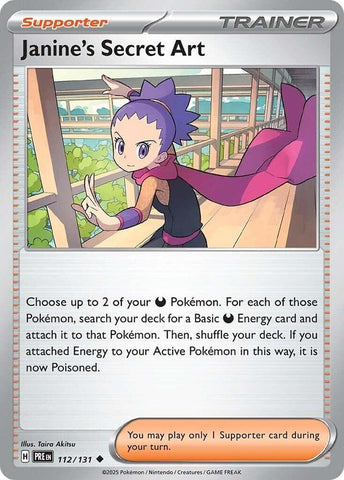 Janine's Secret Art (112/131) [Scarlet & Violet: Prismatic Evolutions] - The Mythic Store | 24h Order Processing