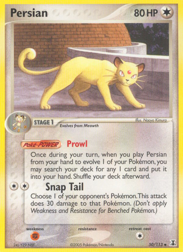 Persian (50/113) [EX: Delta Species] - The Mythic Store | 24h Order Processing