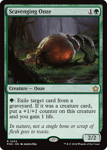 Scavenging Ooze [Foundations] - The Mythic Store | 24h Order Processing