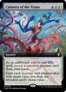 Calamity of the Titans (Extended Art) [Commander Masters] - The Mythic Store | 24h Order Processing