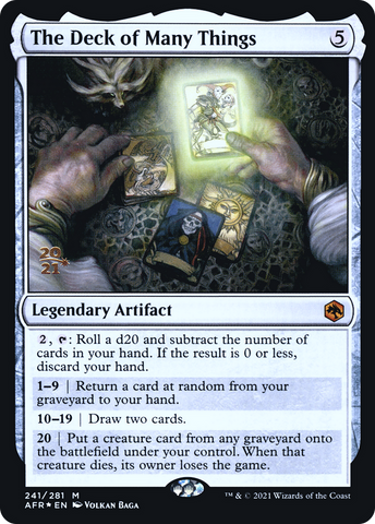 The Deck of Many Things [Dungeons & Dragons: Adventures in the Forgotten Realms Prerelease Promos] - The Mythic Store | 24h Order Processing
