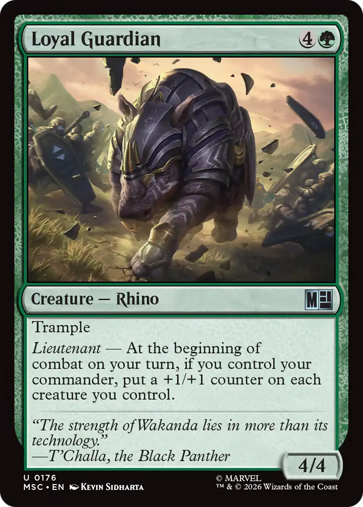 Loyal Guardian [Marvel Super Heroes Commander] - The Mythic Store | 24h Order Processing