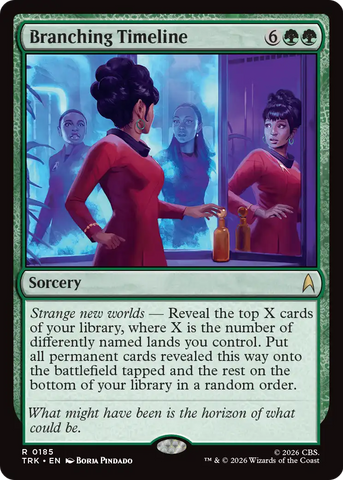 Branching Timeline [Star Trek]