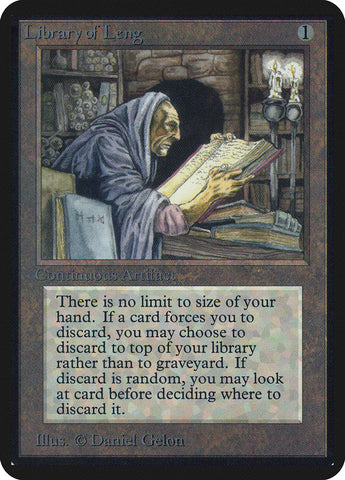 Library of Leng [Alpha Edition] - The Mythic Store | 24h Order Processing