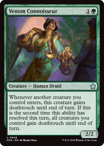 Venom Connoisseur [Foundations] - The Mythic Store | 24h Order Processing