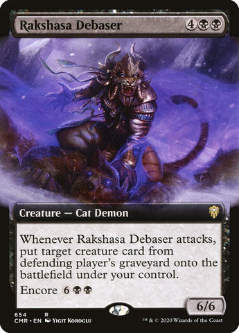 Rakshasa Debaser (Extended Art) [Commander Legends] - The Mythic Store | 24h Order Processing