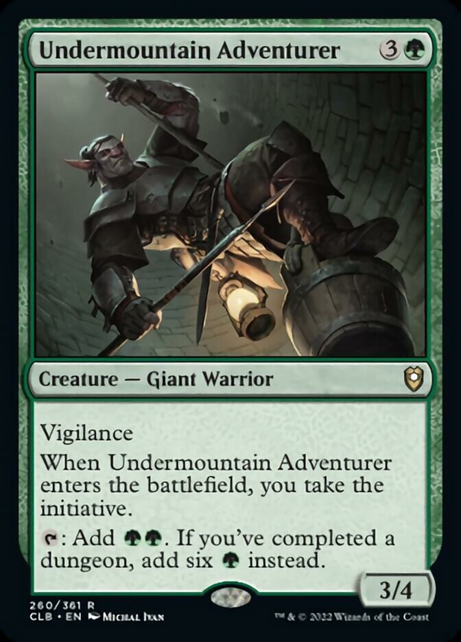 Undermountain Adventurer [Commander Legends: Battle for Baldur's Gate] - The Mythic Store | 24h Order Processing