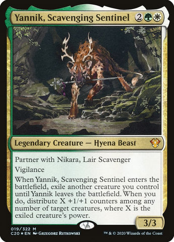 Yannik, Scavenging Sentinel [Commander 2020] - The Mythic Store | 24h Order Processing