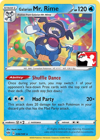 Galarian Mr. Rime (036/189) [Prize Pack Series One] - The Mythic Store | 24h Order Processing