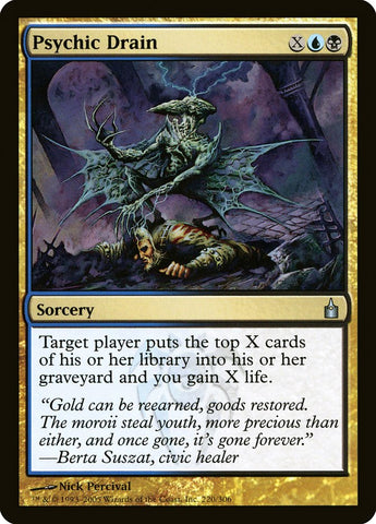 Psychic Drain [Ravnica: City of Guilds] - The Mythic Store | 24h Order Processing