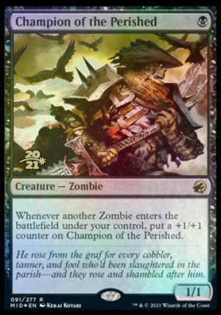Champion of the Perished [Innistrad: Midnight Hunt Prerelease Promos] - The Mythic Store | 24h Order Processing