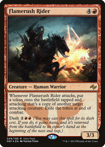Flamerush Rider (Intro Pack) [Fate Reforged Promos] - The Mythic Store | 24h Order Processing