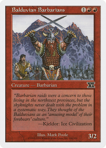 Balduvian Barbarians [Classic Sixth Edition] - The Mythic Store | 24h Order Processing