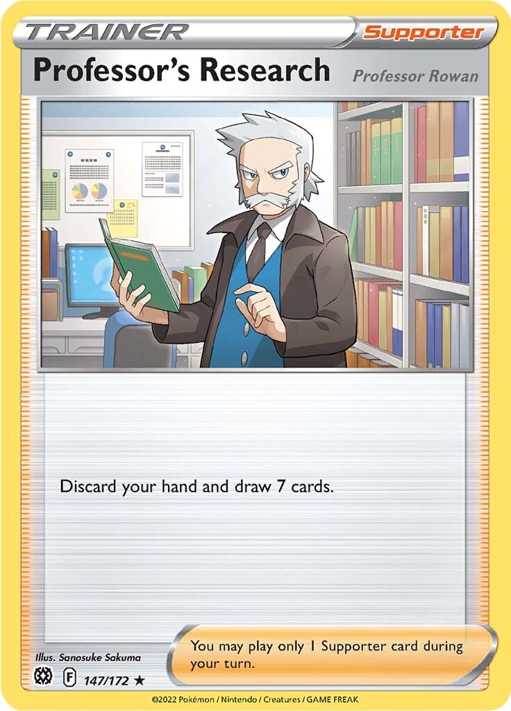 Professor's Research (147/172) (Theme Deck Exclusive) [Sword & Shield: Brilliant Stars] - The Mythic Store | 24h Order Processing