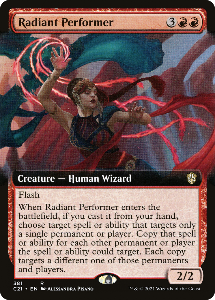 Radiant Performer (Extended Art) [Commander 2021] - The Mythic Store | 24h Order Processing