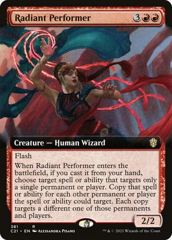 Radiant Performer (Extended Art) [Commander 2021] - The Mythic Store | 24h Order Processing
