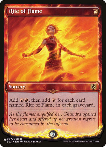 Rite of Flame [The List] - The Mythic Store | 24h Order Processing