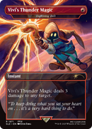 Vivi's Thunder Magic - Lightning Bolt [Secret Lair Drop Series] - The Mythic Store | 24h Order Processing