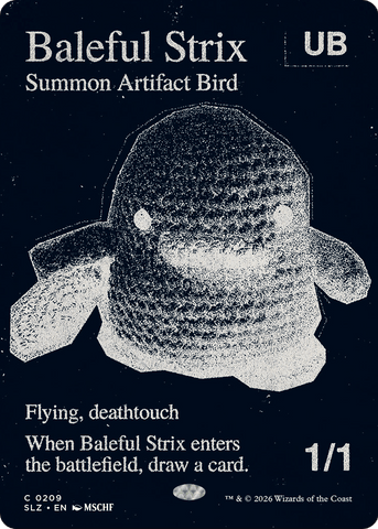 Baleful Strix (0209) [Secret Lair x MSCHF: The Zeta Set] - The Mythic Store | 24h Order Processing