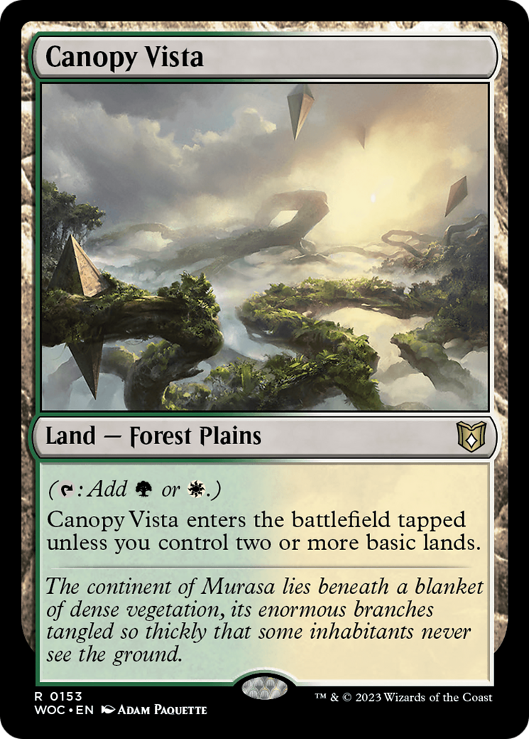 Canopy Vista [Wilds of Eldraine Commander] - The Mythic Store | 24h Order Processing