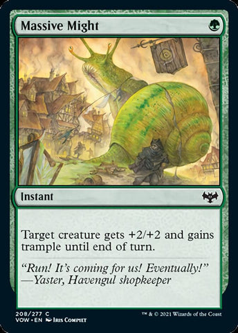 Massive Might [Innistrad: Crimson Vow] - The Mythic Store | 24h Order Processing