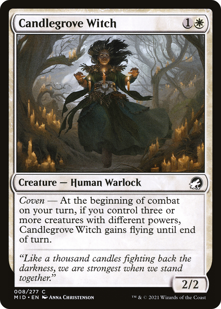 Candlegrove Witch [Innistrad: Midnight Hunt] - The Mythic Store | 24h Order Processing