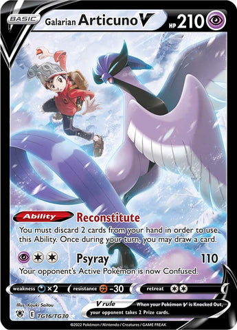 Galarian Articuno V (TG16/TG30) [Sword & Shield: Astral Radiance] - The Mythic Store | 24h Order Processing