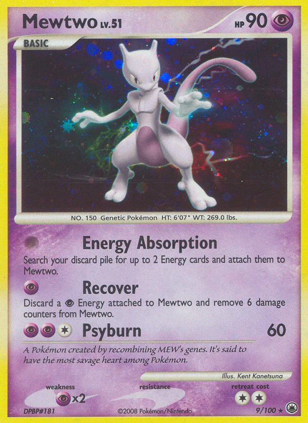 Mewtwo (9/100) [Diamond & Pearl: Majestic Dawn] - The Mythic Store | 24h Order Processing