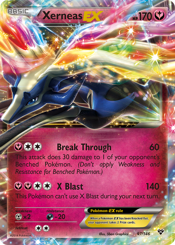 Xerneas EX (97/146) [XY: Base Set] - The Mythic Store | 24h Order Processing