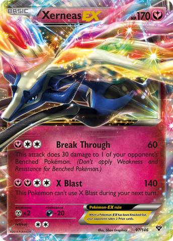 Xerneas EX (97/146) [XY: Base Set] - The Mythic Store | 24h Order Processing