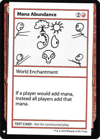Mana Abundance [Mystery Booster Playtest Cards] - The Mythic Store | 24h Order Processing