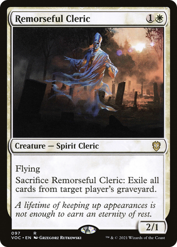Remorseful Cleric [Innistrad: Crimson Vow Commander] - The Mythic Store | 24h Order Processing