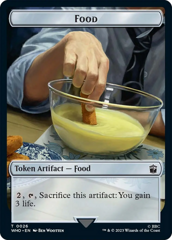 Food Token [Doctor Who Tokens] - The Mythic Store | 24h Order Processing