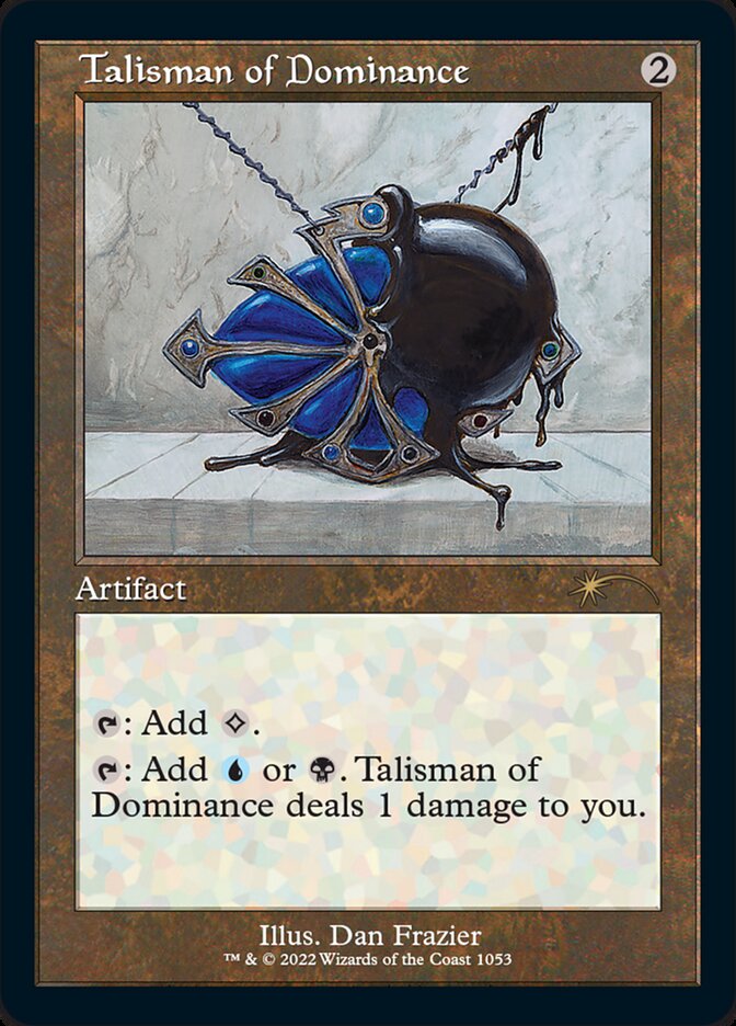 Talisman of Dominance (Foil Etched) [Secret Lair Drop Series] - The Mythic Store | 24h Order Processing