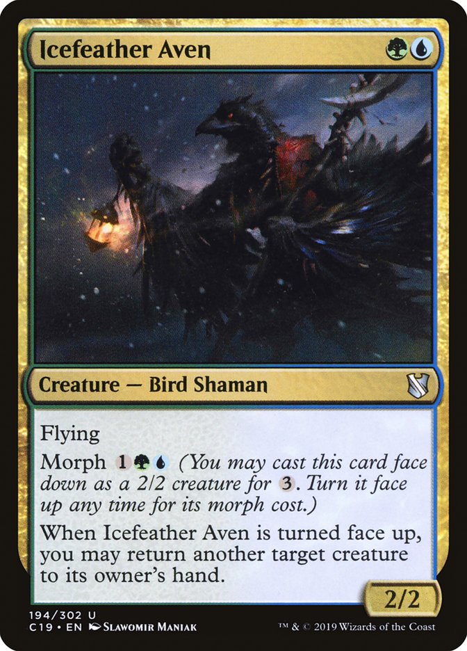 Icefeather Aven [Commander 2019] - The Mythic Store | 24h Order Processing