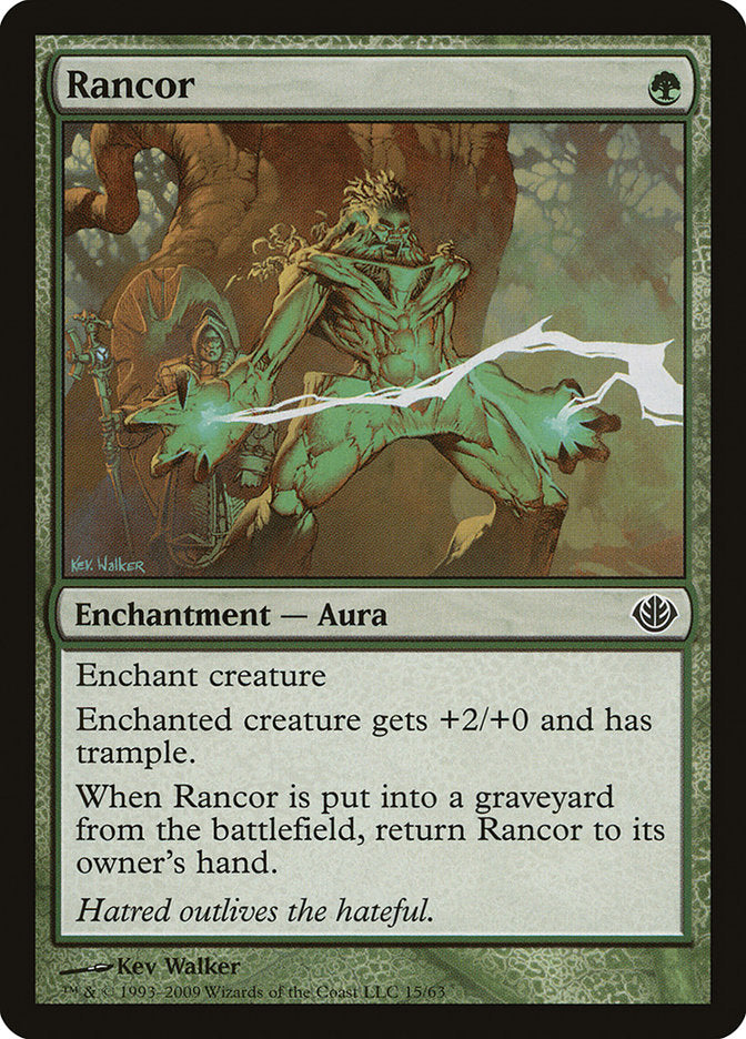 Rancor [Duel Decks: Garruk vs. Liliana] - The Mythic Store | 24h Order Processing